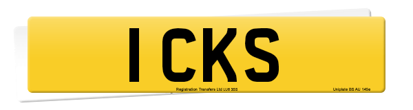Registration number 1 CKS